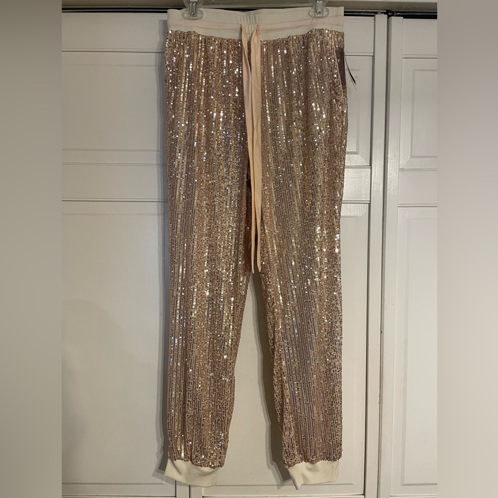 The Limited Sequin Joggers